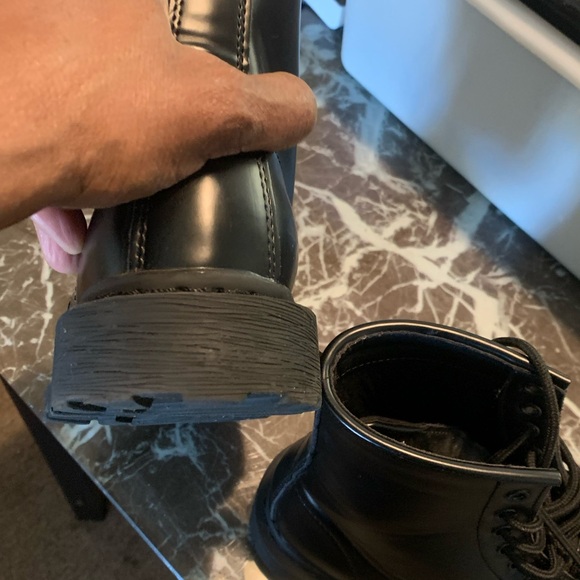 Manmade lace-up men boots. Very comfortable. - Picture 3 of 6